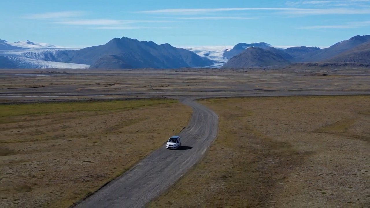 Departing a glacier — one of those moments you simply have to stop and take in